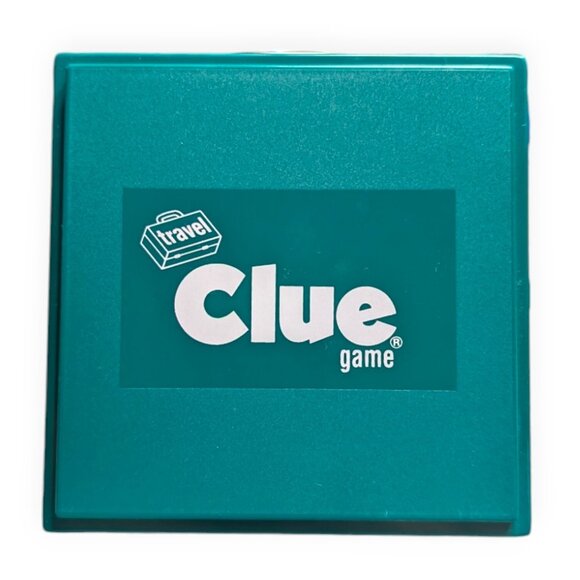 Vintage 1990 Parker Brothers Travel CLUE Game - Complete Portable Board Set - Picture 2 of 4